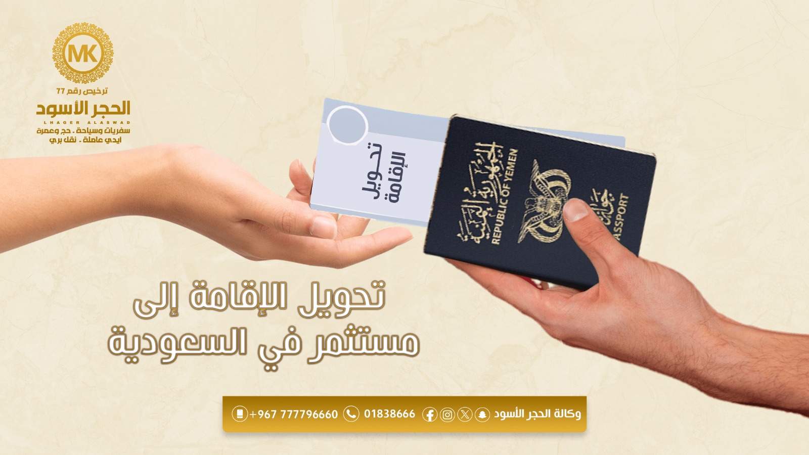 تحويل الإقامة إلى مستثمر في السعودية
